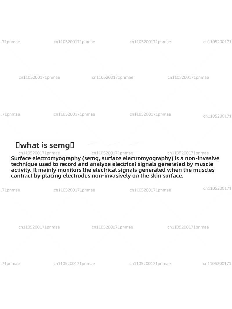 Muscle Sensor Emg - مستشعر القطب الكهربائي الجاف (SEMG) ووحدة