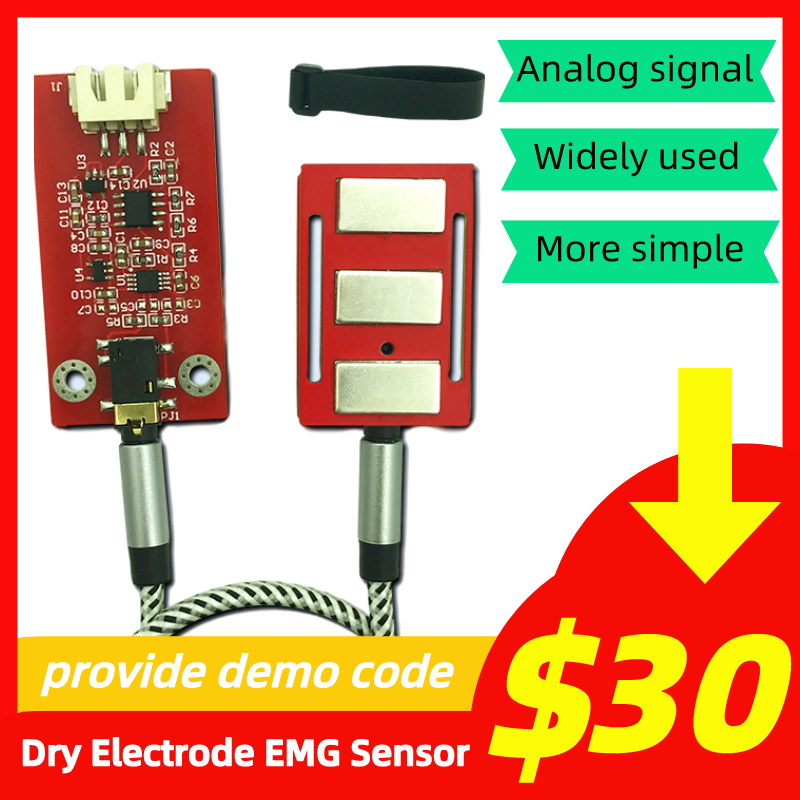 Muscle Sensor Emg - الجاف القطب EMG الاستشعار الكهربائية العضلات