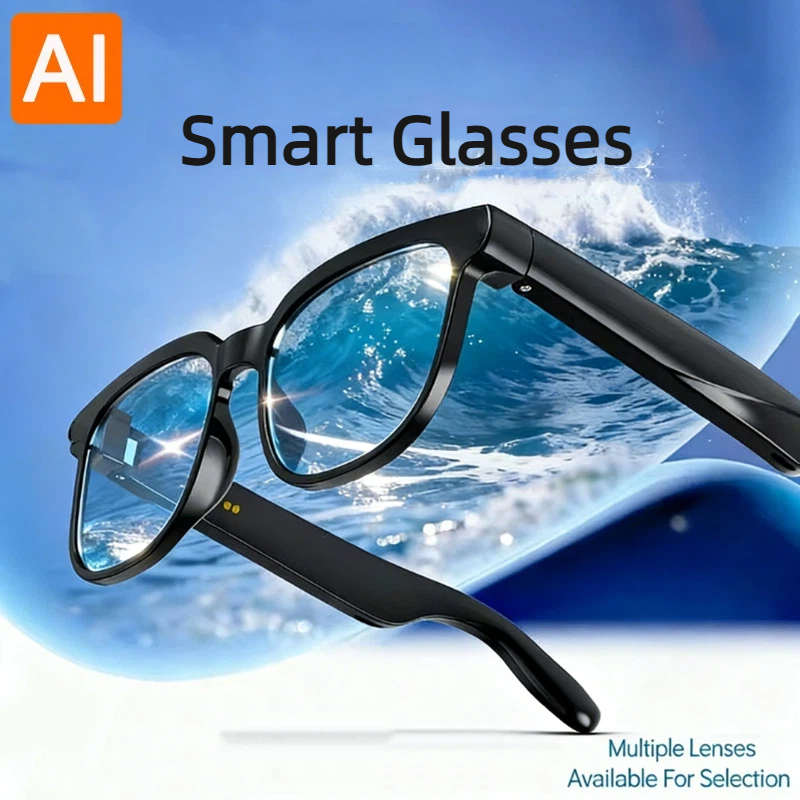 نظارات ذكية تعمل باللمس مع تحك - مراجعة Smart Glasses Lens وسعره