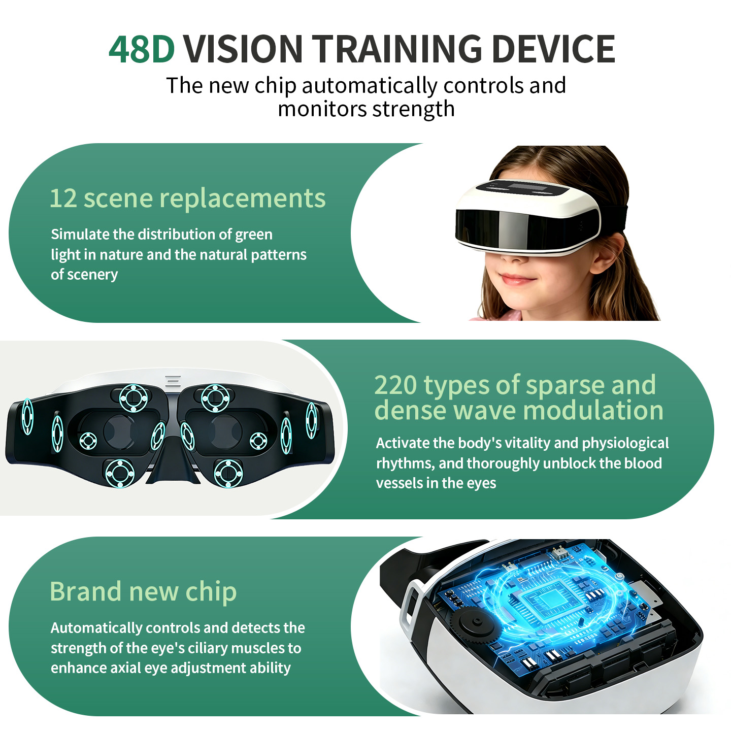 جهاز تدليك العين بالنبضات الجد - مراجعة Light Therapy Glasses وسعره