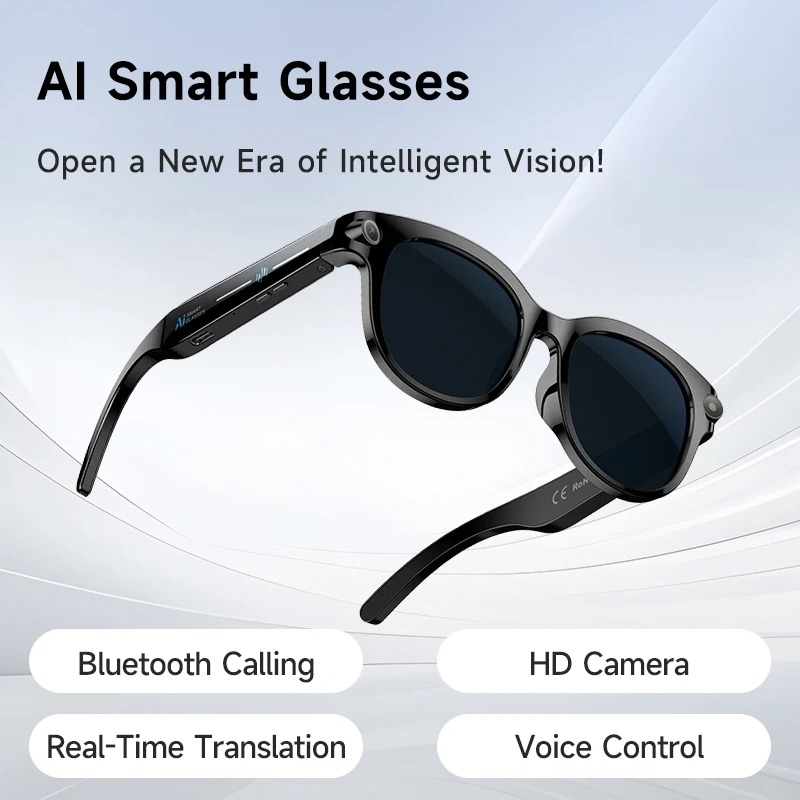 نظارات ذكية بتقنية الذكاء الاص - مراجعة Smart Glasses Lens وسعره