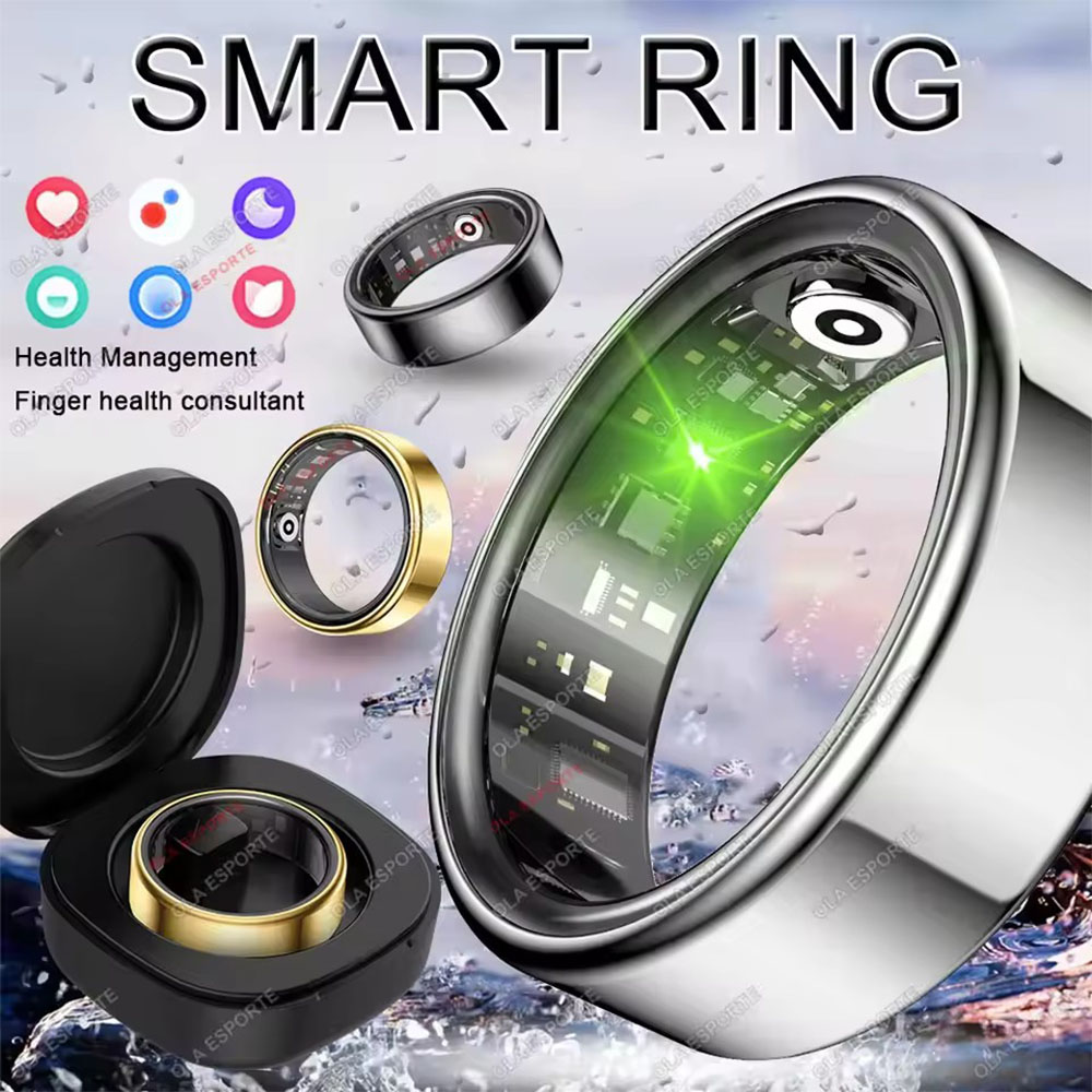 خاتم ذكي جديد R09 للرجال والنس - مراجعة Temperature Ring Skin وسعره