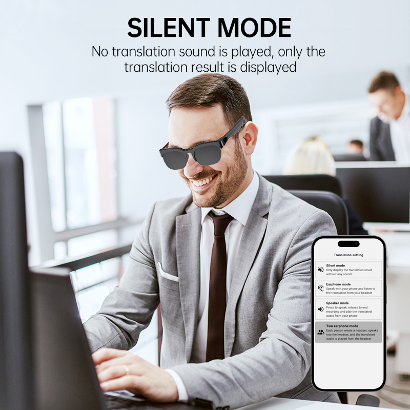 نظارات شمسية ذكية بتقنية البلو - مراجعة Smart Glasses Lens وسعره