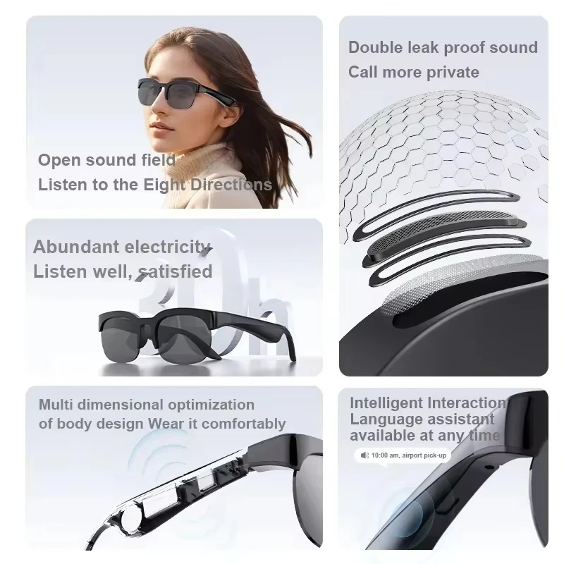 نظارات ذكية بدقة 8K عالية الوض - مراجعة Smart Glasses Lens وسعره