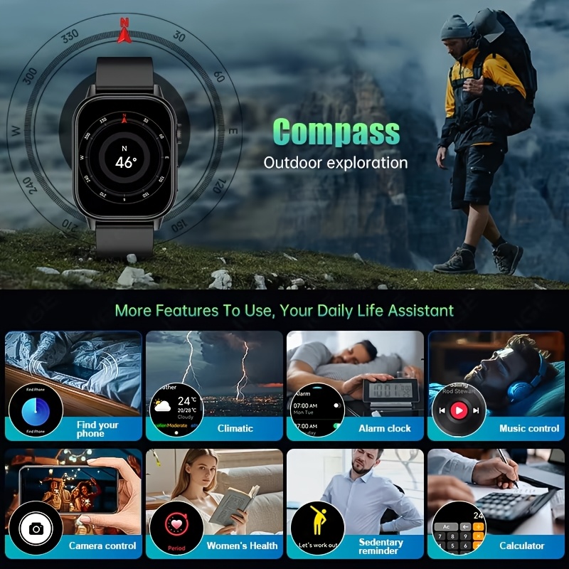 2025 GPS تحديد المواقع ساعة ذك - مراجعة Fall Detection Watch وسعره