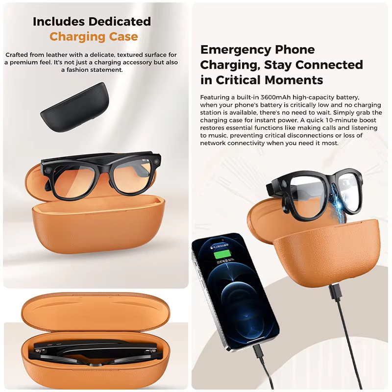 نظارات ذكية جديدة بتقنية الذكا - مراجعة Smart Glasses Lens وسعره