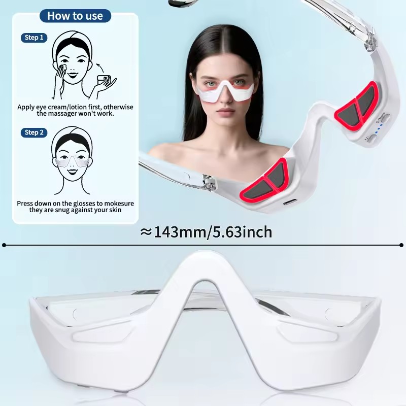 جهاز العلاج بالضوء الأحمر تحت  - مراجعة Light Therapy Glasses وسعره