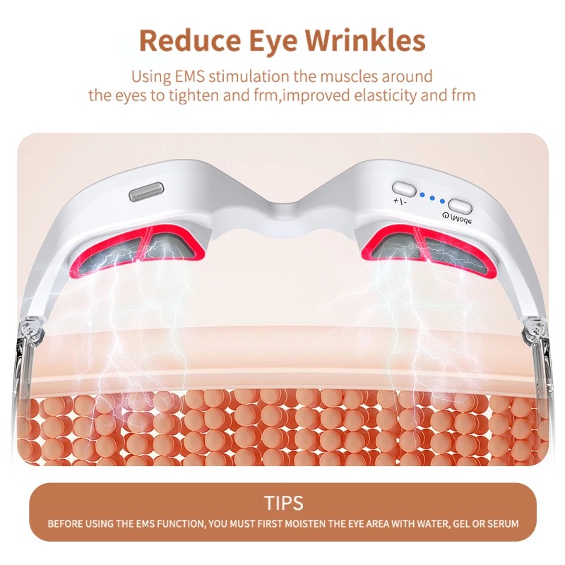 جهاز العلاج بالضوء الأحمر تحت  - مراجعة Light Therapy Glasses وسعره